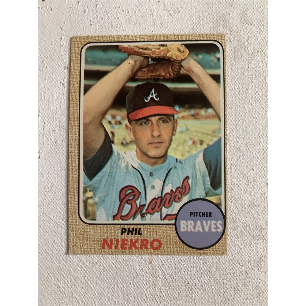 1968 Topps Set-Break #257 Phil Niekro VG